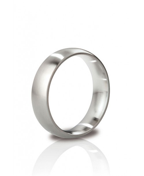 The Earl - Round Cock Ring 48 mm Brushed Finish