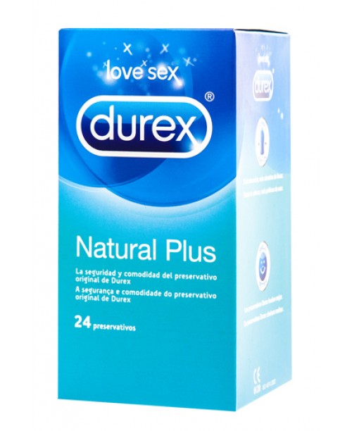Durex Natural Plus 24 uds.