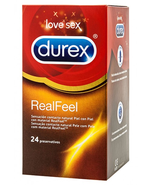 Durex Real Feel  24 uds