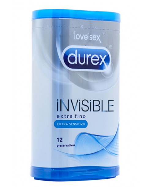 Durex Invisible Sensitivo 12 Uds