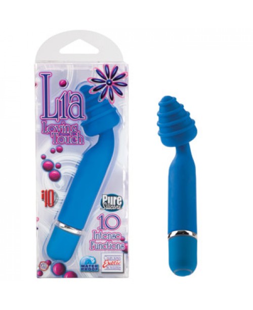 Lia Mini-Massager Collection Loving Touch - Blue